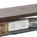 YOLOPARK Under Shelf Organizer, Hanging Under Cabinet Laundry Room Closet's Shelf, Add Extra Storage Space for Kitchen Living Room Home Accessories