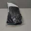 Gildan Men's Underwear Covered Waistband Boxer Briefs, Black, 10 Pcs, Size: M