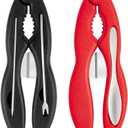 2PCS Crab Crackers and Tools Multifunctional Crab Leg Crackers Efficient Lobster Crackers Sturdy Seafood Crackers and Tools Portable Lobster Crackers and Picks Set Crab Claw Crackers