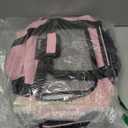 Soft Sided Carrier for Small Medium Cats Dogs,TSA Airline Approved Collapsible Travel Pet Carrier Medium Pink