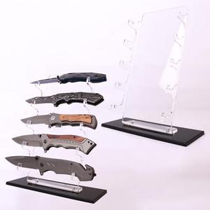 Pocket Knife Display,Pocket Knife Holder,Pocket Knife Storage,Acrylic Knife Display Stand,for pocket knife organizer& Display hut home decoration (1)