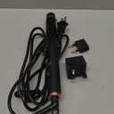 Mini Travel Curling Iron for Short Hair, 1 Inch Small Curling Iron with Dual Voltage, 5 Heat Settings, Temp Memory & Lock, Auto-Off, Ceramic Travel Curling Wand Infused Argan Oil (Rose Gold)