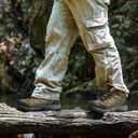 NORTIV 8 Men's Ankle High Waterproof Hiking Boots Outdoor Lightweight Shoes Trekking Trails Armadillo, Size 11W