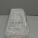 Veken 6-Pack Rustproof&Waterproof Shower Caddy, Adhesive Shelves Rack with Soap Holder, Large Bathroom & Washroom Organizer, No Drilling Wall-Mounted Kitchen&Home Decor,Ideal for Bathtub Storage,White