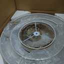 20" Golden Drum Chandelier with White Linen Lampshade 4-Light Modern Farmhouse Chandelier Light Fixture for Dining Room, Kitchen Island, Foyer, Entryway Bedroom