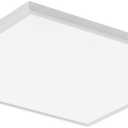 Lithonia Lighting CPANL 2x2 LED Flat Panel Light, 2 ft. by 2 ft. LED Light Panel, Ceiling Lighting Fixture, 3300 Lumens, 3500K/4000K/5000K Switchable CCT, Includes Direct Ceiling Mount Bracket, White