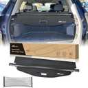 Nilight Cargo Cover Fit for Chevy Equinox GMC Terrain 2018 2019 2020 2021 2022 2023 2024 2025, Retractable Privacy Security Shield Shade Rear Trunk Cover, with Trunk Storage Net