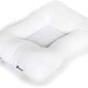 BodyMed Cervical Support Pillow, Soft Fill, 24" x 16"  Orthotic Pillow for Neck Discomfort  Spinal Alignment Support for Sleeping  Recommended for Side & Back Sleepers  Polyester Fiber-Filled
