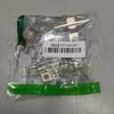 2pcs Professional Grade Half Overlay Soft Close Cabinet Hinges Frameless Concealed Cabinet Door Hinges European Soft Closing Four-Hole Mounting Plate Hinges Nickel Plated Finish (1 Pair)