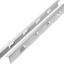 2 Pcs 316 Stove Gap Covers Stainless Steel Stove GapFiller Range Trim Kit Between Oven and Countertop Dishwasher Dryer Heat Resistant and Easy to Clean (23.4' silver)