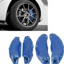 Caliper Trim Bright Color Front and Rear Brake Caliper Cover for 19 20 Inch Y Model Wheels Hub (Blue)