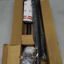 Black Curved Shower Curtain Rod 33-78 Inches Adjustable Splicing Design Need To Drill Shower Rods Curved Round Bowed Rust proof, Premium Stainless Steel Shower Curtain Rod for Bathroom, Bathtub, Stall