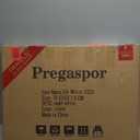 Pregaspor Single Beveled Edge Bathroom Vanity Mirror, 23.6" x 35.4" Oval Wall Mirror, Shatterproof Frameless Mirror for Over Sink, Restroom