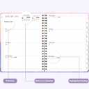 2026 Planner, Weekly and Monthly Calendar Planner Agenda, Jan 2026 - Dec 2026, Planning Academic Book, Office Desk Accessories and School Supplies - A5 (6.3'' x 8.5'') (Ocean Sunset)