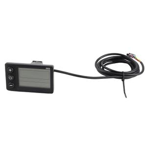 Ebikes Display, Bicycle Speedometer, Ebikes Replacement Parts, S866 LCD Bike Odometer, 24V 36V 48V Electric Scooter Control Panel with SM Plug