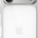 Miracase Magnetic for iPhone 17 Pro Case, Compatible with MagSafe, Integrated Silicone Camera Control Cover, 3.0mm Thicken Shockproof Drop Protection Phone Case for 17 Pro, Clear