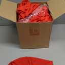 Tudomro 80 Pcs Spandex Chair Sashes, Stretch Ties Bows with Buckle Slider Elastic Bows Chair Cover Bands for Wedding Party Universal Reception Ceremony Banquet Decoration(Red)