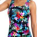 Tankini Tops for Women - Tummy Control Swimsuit Top Only 2026 Modest Bathing Suit Tank Top No Bottom Colorful Floral X-Large