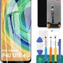 for Huawei P40 Lite Screen Replacement for Huawei P40 Lite LCD Display for JNY-L21A, JNY-L01A, JNY-L21B Digitizer Assembly Touch Screen Repair Part