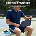 2 x AEJ Pickleball Accessories Kit, 5 PU Overgrips and 3 Edge Guard Tapes, Pickleball Paddle Grip Replacement and Edge Protection Set for Paddle Care, Practice and Game Play