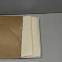 OWENIE Cream Sheer Curtains 84 inches Long 2 Panels Set for Bedroom Living Room, Soft Solid Living Room Sheer Curtain, Rod Pocket Light Filtering Curtains, 2 Pcs Each 42 W x 84" L,Cream