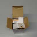 T10 Led Bulb,Dimmable E26 Led Bulbs 6W,E26 Tubular Bulb 60 Watt, 2700K Warm White,7.3in Led Edison Tube Bulb,T10 Amber Glass Cover,4Pack.