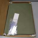 SUNEE Hanging File Folders Legal Size,25 Pack Reinforced Hang Folders, Adjustable 1/5-Cut Tabs, Designed for Bulky Files, Filing Cabinet, Standard Green