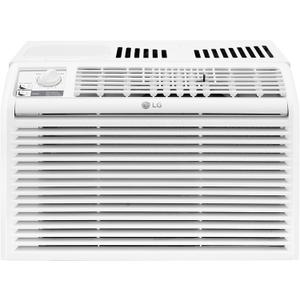 LG 5000 BTU Window Air Conditioners [2023 New] Easy Mechanical Control Ultra-Quiet Compact-size Cools Washable Filter 150 Sq.Ft. for Small Room AC Unit air conditioner Easy Installation White LW5023