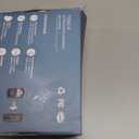 TEEHO TE001K Keyless Entry Door Lock with Handle, Electronic Keypad Deadbolt with 2 Knobs, High-Security Front Door Handle Set for Home & Rental, Smart Auto-Locking, Easy Install, Matte Black