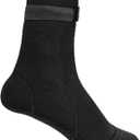 Neoprene Socks 3mm Wetsuit Socks Anti-Slip Keep Warm Diving Socks Swim Socks Water Sport Swimming Surfing (Black, XL)