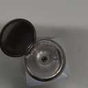 sourcing map Solvent Alcohol Dispenser 120ml(4oz) Nail Polish Remover Push Down Liquid Dispenser Pump Bottle with Stainless Steel Press Head for Acetone Solution, White