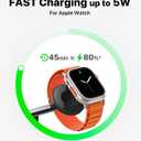 3 in 1 Wireless Charging Station for Apple Device: Fast Charging Station for iPhone and Watch with MagSafe, Stable Charger Stand for iPhone 12-16 & iWatch & AirPods