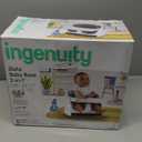 Ingenuity Baby Base 2-in-1 Booster Feeding and Floor Seat with Self-Storing Tray - Slate