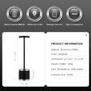 Black LED Cordless Table Lamp Set of 2, Rechargeable Wireless Lamps with Speaker, 3 Color Dimming Desk Lamp for Bedside, Room, Office, Restaurant, Bar, Night