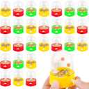 Mini Basketball Games 28pcs Finger Basketball Shooting Games Basketballs Party Favor Toys for Kids 8-12 Desktop Table Toys Hoop Fidget Game Space Birthday Party Decorations Supplies