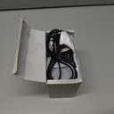 Gaiatop Mini Space Heater, Lightweight PTC Ceramic Fast Heating 500W Energy Efficient for Indoor Use, Overheating & 45 Tip-Over Protection, Portable Desk Electric Heaters for Office Home Black