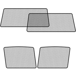 Car Window Shades for Toyota RAV4(2013-2018),4 Pack Car Window Cover for Baby Sun Shade Blocker Breathable Mesh,Reduce UV Rays & Heat Insulation Privacy Protection for Camping, Travel, Sleep