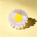 3 Pack Flower Hair Claw Clips for Women Big Cute DaisySunflower Hair Clips 90s Flower Claw Clip Hair Barrettes