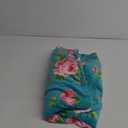 Betsey Johnson Bouquet Day Plush-Fleece Blue Throw Blanket-50X70