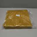 Pack of 2, Chenille Throw Pillow Covers 24x24 Inch Mustard Yellow Decorative Pillowcase Boho Farmhouse Cushion Covers Soft Couch Cushion Case for Couch Sofa Bedroom Living Room