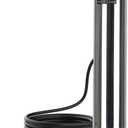 1.5HP Deep Well Pump, 2200GPH Submersible Well Pump 170FT Stainless Steel Deep Well Submersible Water Pump 72FT Power Cord High Pressure for Home Irrigation Garden Use