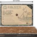 Bark Potty Large Dog Potty Training Box - Disposable, Long-Lasting Pee Pad Litter Replacement - Leak Resistant, Multi-Use, Odor Control, Indoor/Outdoor Toilet Tray