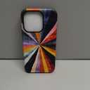 Case for iPhone 15 Pro(Compatible with MagSafe),Soft TPU+Hard Acrylic 2-in-1 Matte Phone Cover for Women/Men,Shockproof Anti-Scratch Protective Case for iPhone 15 Pro-Colorful Lines