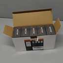 BESTTEN 5 Pack Super Slim Dimmer Light Switch for 300W Dimmable LED/CFL Lights and 600W Incandescent/Halogen, Single Pole/3-Way LED Slide Dimmer, Wall Plate Included, ETL Listed, White