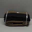 Storage Baskets for Organizing 3 Pack, Woven Baskets for Shelves, Closet Organizer Bins Empty Gift Basket Toy Storage for Toys, Books, Towels, Clothes, 15"x11.42"x6.7", Black & Yellow