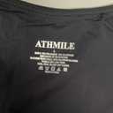 ATHMILE Tank Tops for Women Square Neck Sleeveless Double-Layer Tank Tops Basic Tight T Shirts L