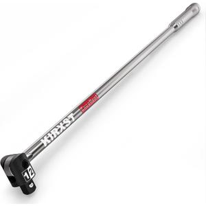 32-Inch 1/2” Drive Breaker Bar, Heavy Duty Extension Breaker Bar, 250° Rotatable Head, Premium Chromium Molybdenum Steel, Mechanical Work, Automobile and Motorcycle Maintenance and Repair