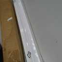 LazBlinds No Drill Zebra Blinds for Windows 46" W x 48" H, White