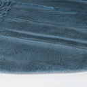 Steel Blue Area Rug 45x35 In