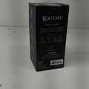 Katchy Indoor Insect Trap - Catcher & Killer for Mosquitos, Gnats, Moths, Fruit Flies - Non-Zapper Traps for Inside Your Home - Catch Insects Indoors with Suction, Bug Light & Sticky Glue (Black)